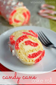 Candy Cane Cake Roll Simple Joy