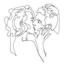 Find & download free graphic resources for line art. Customized Couple Portrait Line Drawing Etsy For Cake Topper Guest Book Thing In 2021 Line Art Drawings Outline Art Line Drawing