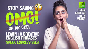 A word is just a sound you make with your mouth, or a collection of squiggly lines that you write on a … christian swearing and swear words : Learn 10 Creative Ways To Say Omg In English Speak English Fluently English Vocabulary Lesson Youtube