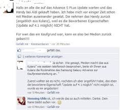 Bitte nehmen sie sich zeit, sie in ruhe durchzuschauen. Samsung Galaxy S Advance Fehlende Produkteigenschaften Henning Uhle