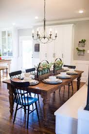 Farm Table From Magnolia Fixer Upper Dining Room Dining Room Design Farmhouse Dining Table