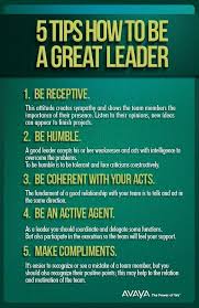 Tips On Being A Great Leader Leadership Skill Business Leadership Leadership Development
