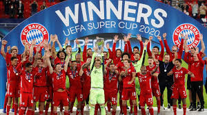 De uefa super cup (tot 1995 europese supercup) is de jaarlijkse door de uefa georganiseerde voetbalwedstrijd tussen de winnaars van de uefa champions league en de uefa europa league. Bayern Beat Sevilla To Win Uefa Super Cup