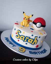 Pokemon Cake Cake By Couture Cakes By Olga Pokemon Birthday Cake Pokemon Cake Pikachu Cake