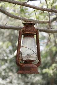 How To Paint A Kerosene Lantern Old Lanterns Lantern Candle Decor Vintage Lanterns
