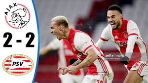W w w d d. Ajax Vs Psv 2 2 All Goals Highlights 10 01 2021 Hd Youtube