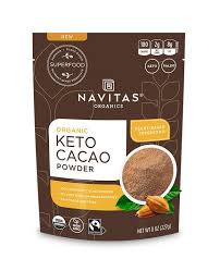 I tried, i really did. Keto Cacao Powder Navitas Organics