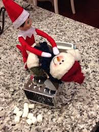 Elf On The Shelf Shredding Frosty The Snowman Elf On The Shelf Frosty The Snowmen Christmas Elf