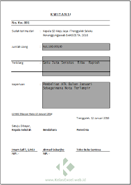 File ini bisa anda gunakan di berbagai microsoft office dari mulai 2007 hingga 2016. Download Contoh Kwitansi Pembayaran Excel Sederhana