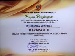 Ada banyak alasan untuk menunjukkan penghargaan kepada seseorang selama pencarian kerja anda. Puskesmas Sungkai Terima Piala Dan Piagam Penghargaan Tingkat Propinsi Blud Puskesmas Simpang Empat 2 Kec Simpang Empat Kab Banjar Kalsel