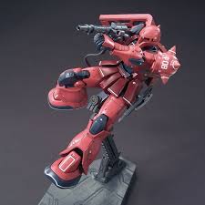 Mobile Suit Gundam The Origin High Grade 1 144 Plastic Model Ms 05s Zaku I Char Aznable Custom Gundam Mobile Suit Gundam Toys