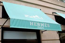 Hermes Hermes Store Aqua Turquoise