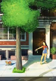 Illustrator Yaoyao Ma Van As Perfectly Captures The Happiness Of Living Alone Alone Art Dog Illustration Illustration Art
