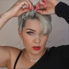 schone frisur mit haarband in 1 minute video hair styles very short hair punk hair