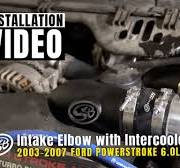 S&B Intake Elbow with Intercooler Pipe for 03-07 Ford Powerstroke 6.0L