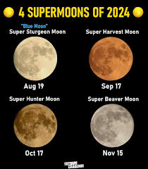 Live Storm Chasers - 4 Consecutive Supermoons start THIS Monday Night!????  Monday, August 19 supermoon will be the first of four this year, with the  others occurring on Sept. 17, Oct. 17