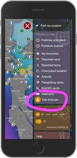 Tide Forecast On Windy Windy Community