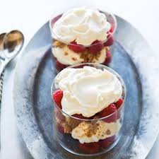 Raspberry Mascarpone Parfaits With Amaretti Recipe No Cook Desserts Desserts Berry Dessert