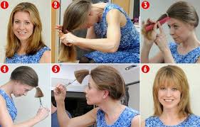 Jika anda ingin memotong rambut sendiri di rumah, pastikan anda selalu menggunakan gunting rambut yang tajam. Cara Memotong Rambut Sendiri Model Segi Layer Seputar Model