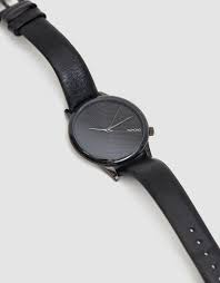 Komono Estelle Deco Watch In Onyx Deco Watch Onyx Watches