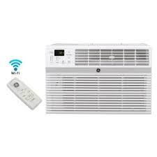 Window air conditioners are designed to offer exceptional comfort while Ge 8 000 Btu Energy Star Window Smart Room Air Conditioner With Wi Fi And Remote Aec08lx The Home Depot