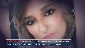 Mattino Cinque News: Alice Neri, tutti gli uomini del suo ultimo giorno  Video