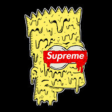 Related supreme and the simpsons wallpapers. White Bart Simpson Supreme Wallpaper Page 1 Line 17qq Com