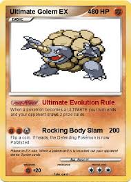 Pokemon Ultimate Golem Ex 4