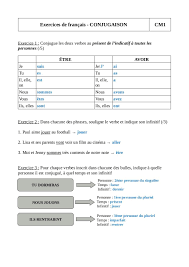 Leçons et exercices de conjugaison pour le cm1 et le cm2. Exercices Conjugaison Sofia Corrige Fichier Pdf