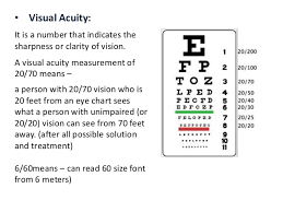 Near Vision Eye Chart