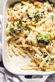 Family Night Chicken And Broccoli Pasta Bake Little Broken