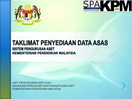 Sppa abbreviation stands for sistem pemantauan pengurusan aset. Ppt Taklimat Penyediaan Data Asas Sistem Pengurusan Aset Kementerian Pendidikan Malaysia Powerpoint Presentation Id 4382869