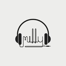Black And White Music Logo Dj Milly Logo Design Music Logo Design Typographic Logo Design Dj Logo
