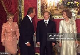 108 Vladimir Putin Visits Spain Stock ...