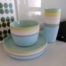 ikeaのプラスチック食器 kalas に新色が登場 パステルカラーのボウルやお皿が可愛い 子供 食器 お皿 おしゃれ 食器