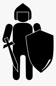 The shield of faith part 6. Armor Of God Silhouette Hd Png Download Transparent Png Image Pngitem