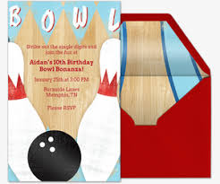 You can choose from traditional carnation bowling alleys or more upscale, trendy bowling alleys depending on the type of party you're hosting. Send Free Online Bowling Party Or League Invitations Choose From Many Bowling Themed Designs Or Design Your Own New Feature Add A Co Host To Your Party