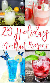 Best Holiday Mocktail Recipes For Kids With Images Holiday Mocktail Mocktail Recipe Mocktails