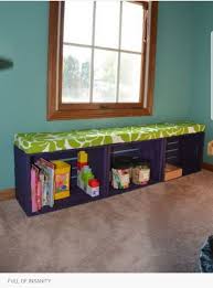 I Must Have This In The Kids Rooms And The Living Area Next To A Window Diy Wooden Crate Crate Bench Crate Furniture