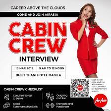 Flight cabin crew salary comparison by location. Airasia Philippines Cabin Crew Walk In Interview Manila March 2019 Better Aviation