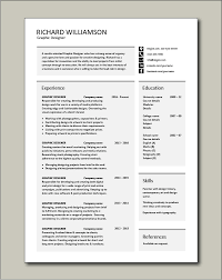 To write great resume for graphics designer job, your resume must include: Graphic Design Resume Designer Samples Examples Job Description References Visual Work Skill