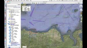 viewing us nautical charts on google earth