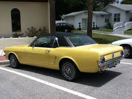 Image result for Phoenician Yellow 1965 Mustang