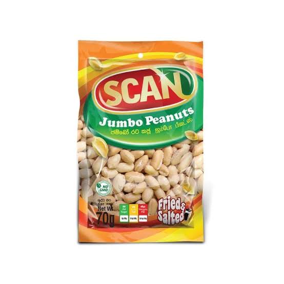 Scan Jumbo Peanuts 70g Chilli