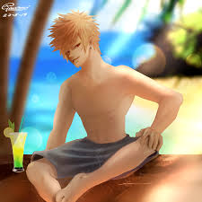 In the hit anime series my hero academia, we meet a whole class's worth of trainee superheroes, from the protagonist izuku midoirya to the ice. Summer Bakugou Katsuki Fanart Gauravi Mungekar Illustrations Art Street