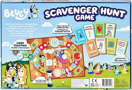 Amazon.com: Bluey Scavenger Hunt Game, 2-4 players : Toys & Games