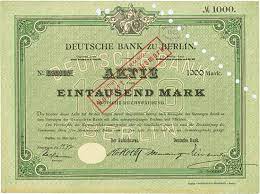 Das eingabefeld unterstützt eine einfache suche und macht vorschläge für die am häufigsten gesuchten produkte. Hwph Ag Historische Wertpapiere Deutsche Bank Zu Berlin
