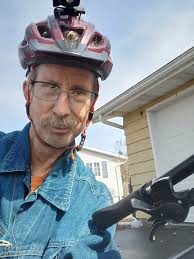 First bike ride of 2025, eight miles covered