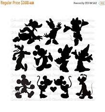 Free Free 176 Svg Mickey And Friends Silhouette SVG PNG EPS DXF File