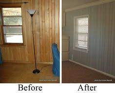 I love the color you used as well! 56 Painting Over Paneling Ideas Painting Over Paneling Home Diy Paneling